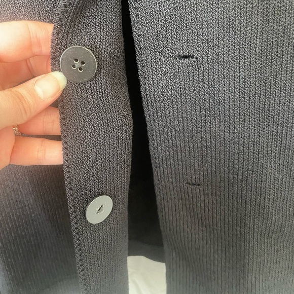 J.S.S. Vintage Elegant Black beaded Embroidered Women's Jacket - Picture 6 of 10